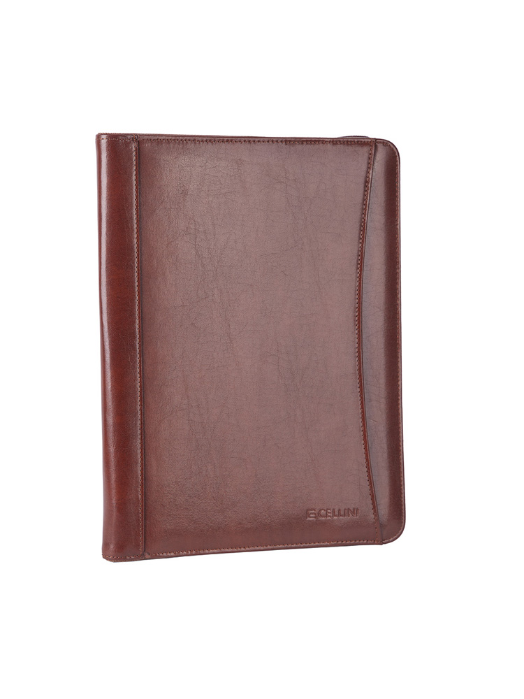 Cellini Agenda A4 Zip Around Folder Leather
